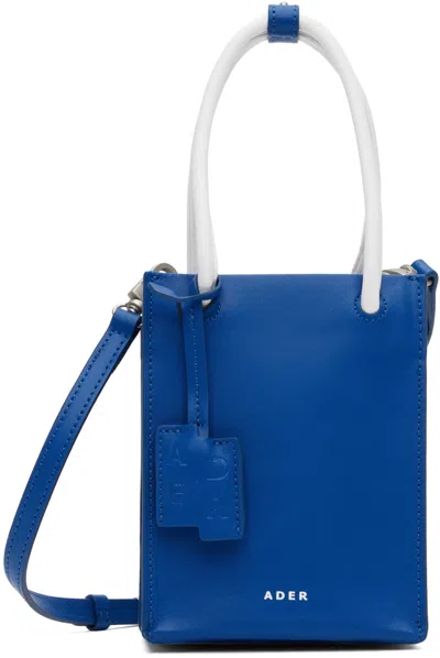 Ader Error Blue Small Shopper Bag