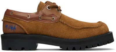 Ader Error Brown Curve Bs01 Boat Shoes
