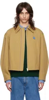 ADER ERROR BROWN TRS TAG JACKET