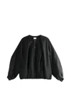 Ader Error Button Long-sleeve Jacket In Black