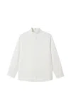 Ader Error Button Shirt In White