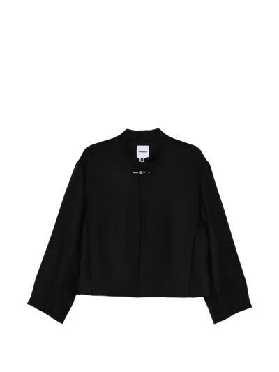 Ader Error Button-up Wool Jacket In Black