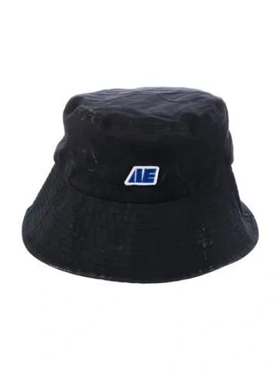 Pre-owned Ader Error Canvas Baja Hat In Black