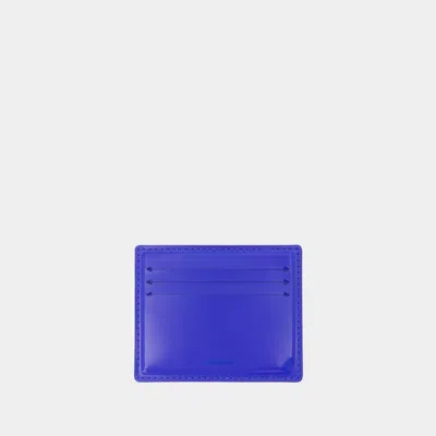 Ader Error Card Holder In Blue
