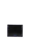 Ader Error Card Holder With Logo In Black