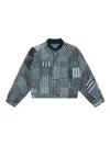 Ader Error Collaz Jacket In Blue