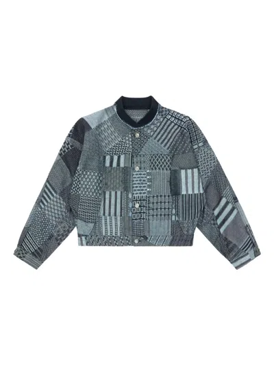 Ader Error Collaz Jacket In Blue