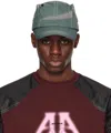 Ader Error Contrast-colored Stitching Baseball Cap In Red