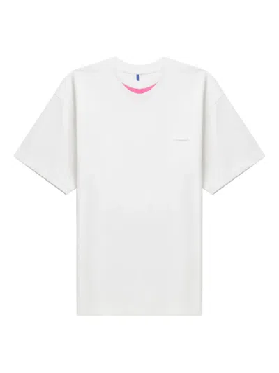 Ader Error Contrasting-trim Cotton T-shirt