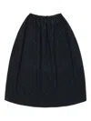 Ader Error Cotton Skirt In Black