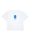 Ader Error White Blue Net Product. 51 T-shirt In White