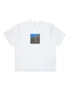 Ader Error Round Neck Short Sleeve T-shirt In White
