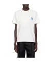 Ader Error Crystal Short-sleeved T-shirt In White