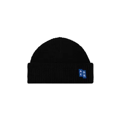 Pre-owned Ader Error Decal Logo Beanie 'black' | Men's Size Onesize