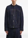 Ader Error Denim Jacket In Blue