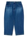 Ader Error Denim Jeans In Blue