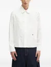 Ader Error Distressed Shirt In White