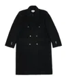 Ader Error Double-breasted Coat In Black