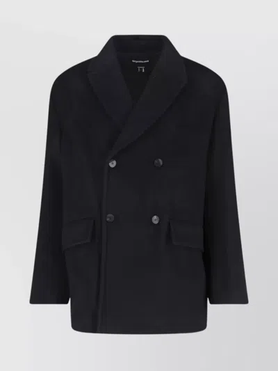 ADER ERROR DOUBLE-BREASTED JACKET FLAP POCKETS