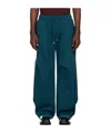 Ader Error Blue Nolc Sweatpants In Green