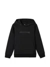 Ader Error Drawstring Hoodie In Black
