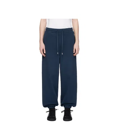 Ader Error Drawstring Sweatpants In Navy