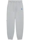 Ader Error Trs Tag Drawstring Sweatpants In Grey