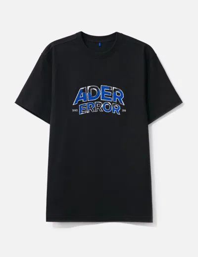 Ader Error Edca Logo T-shirt In Black