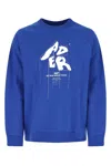 Ader Error Electric Blue Cotton Blend Sweatshirt