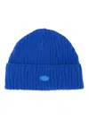 Ader Error Etik Logo-patch Beanie In Blue