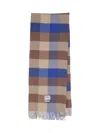 Ader Error Faylen Muffler Wool Scarf In Brown