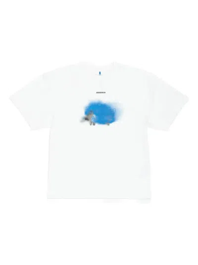 Ader Error Graphic-print T-shirt In White