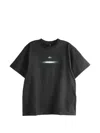 Ader Error Graphic T-shirt In Black