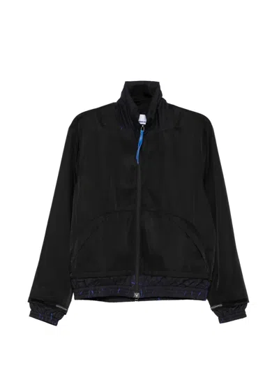 Ader Error Graphic-print Panelled Jacket In Black