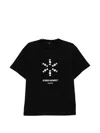 Ader Error Graphic-print Slashed T-shirt In Multi
