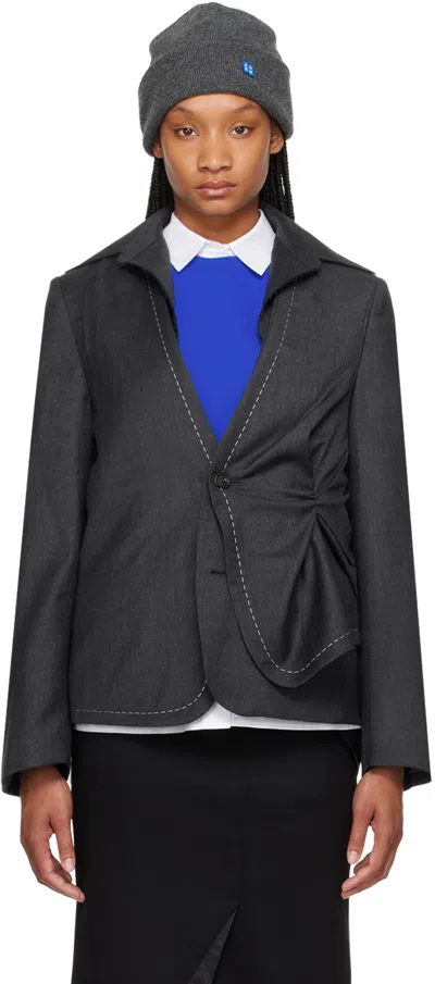 Ader Error Gray Alviat Blazer