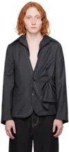 Ader Error Gray Alviat Blazer In Gray