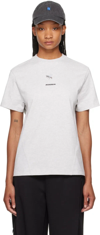 Ader Error Gray Bee T-shirt