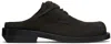Ader Error Gray Curve Mu01 Slip-on Derbys In Charcoal