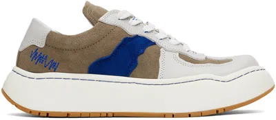 Ader Error Gray Log Baus Sneakers In Grey