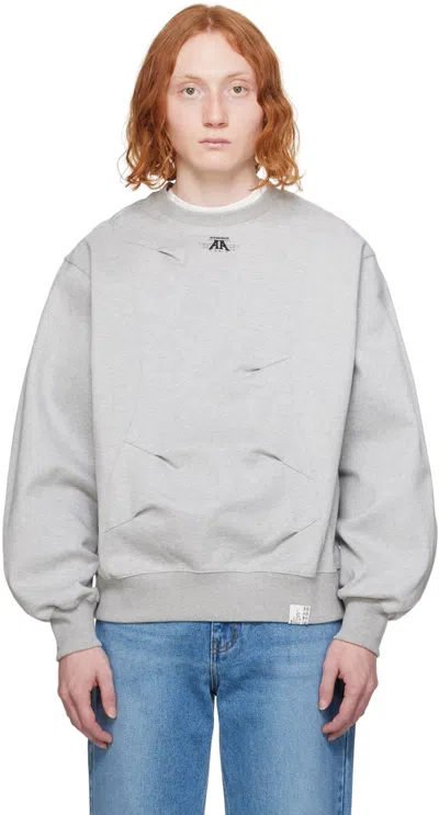 Ader Error Gray Nolc Sweatshirt