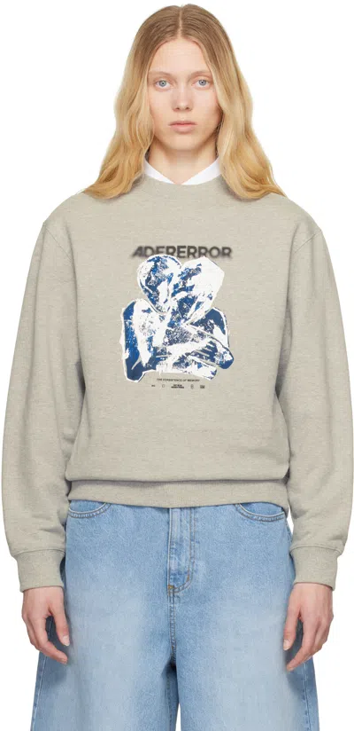 Ader Error Gray Product. 35 Sweatshirt In Grey