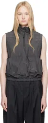 Ader Error Gray Product. 66 Vest In Dark Grey