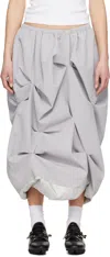 Ader Error Gray Product. 73 Midi Skirt In Grey