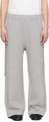 Ader Error Gray Realce Product. 86 Lounge Pants In Grey