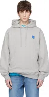 Ader Error Gray Sig; Trs Tag 01 Hoodie In Grey