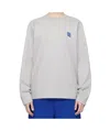 Ader Error Trs Tag Long-sleeved T-shirt In Grey