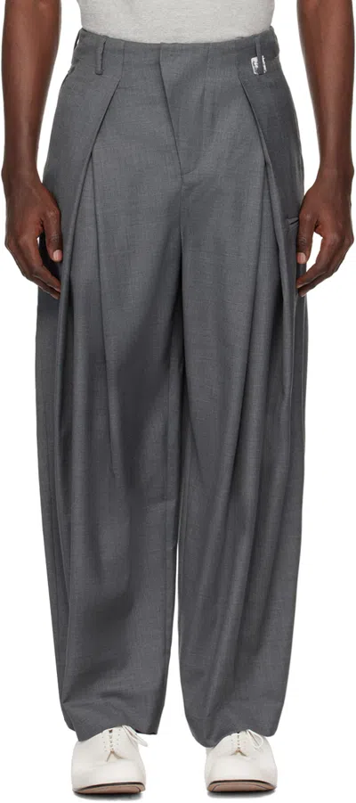 Ader Error Gray Vassi Trousers