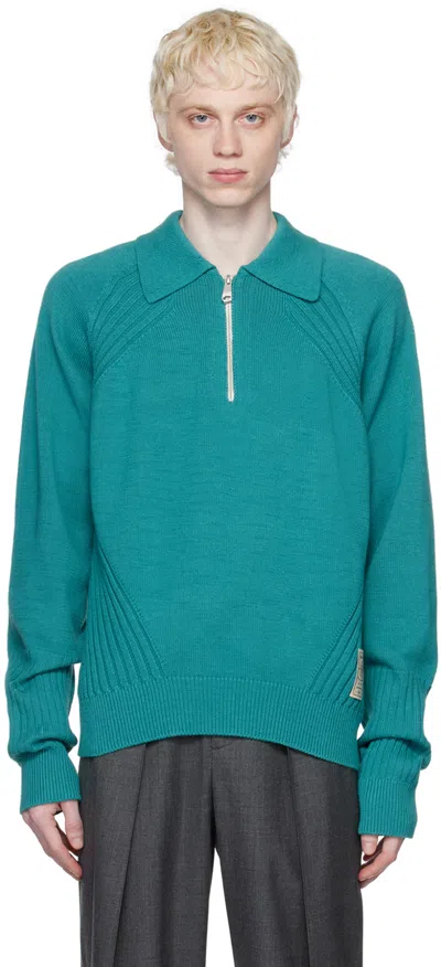 Ader Error Green Liya Polo