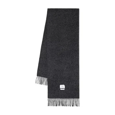 Ader Error Grey Scarves Men In Gray